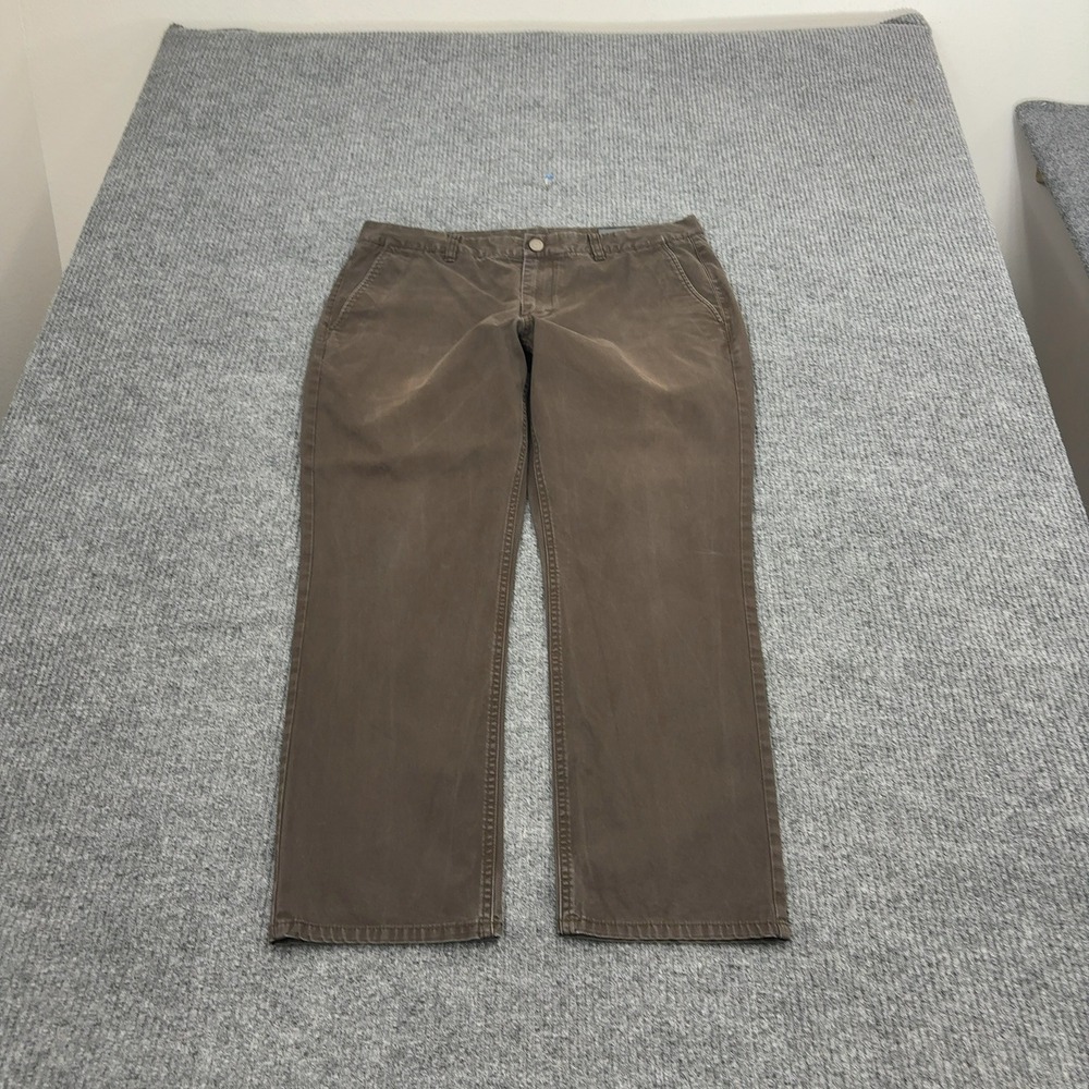 Bonobos Pants Mens 35x30 Brown Cotton Chino Trousers Casual Classic Style